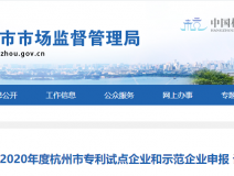 喜報！創(chuàng)綠家被認(rèn)定為2020年度杭州市專利試點企業(yè)