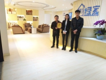 熱烈祝賀宋總、楊總簽約創綠家天津市區級代理！