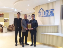 熱烈祝賀李總、葛總簽約創綠家廣西壯族自治區市級代理！